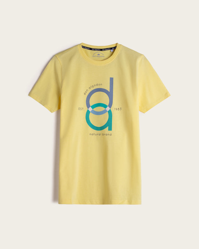 Camiseta Estampada Algodón