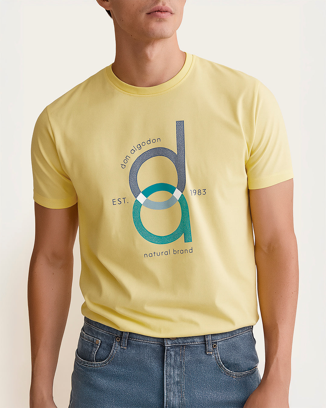 Camiseta Estampada Algodón