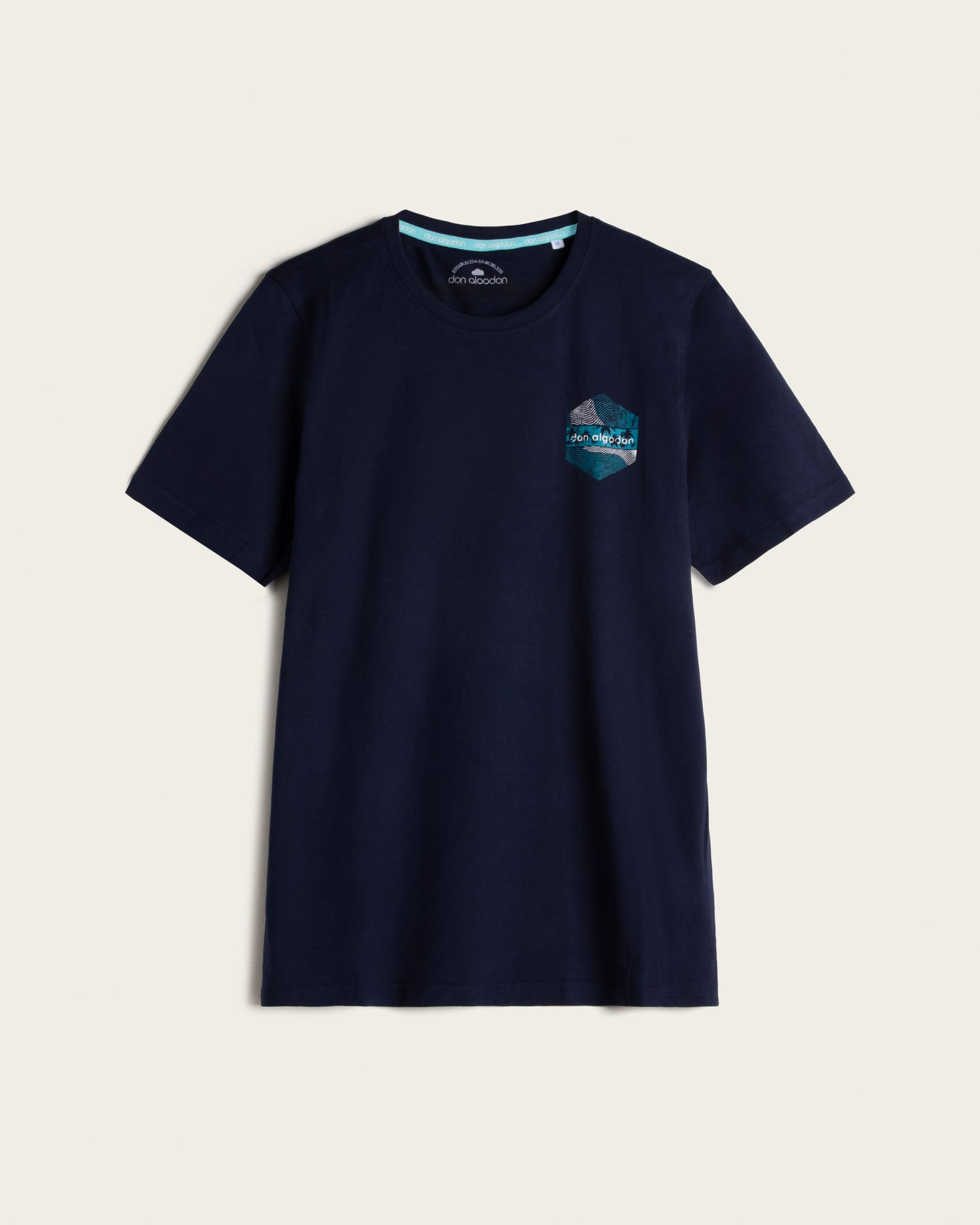 Camiseta Mini Estampado Algodón