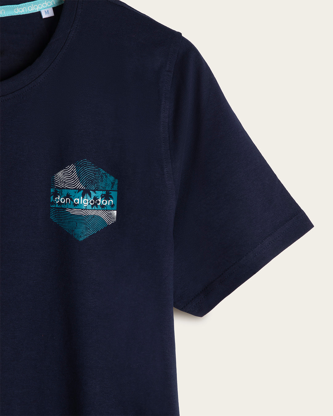 Camiseta Mini Estampado Algodón