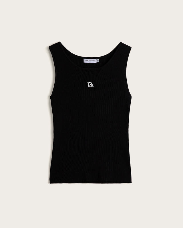 Top Tirante Ancho Mujer Azurine - Negro