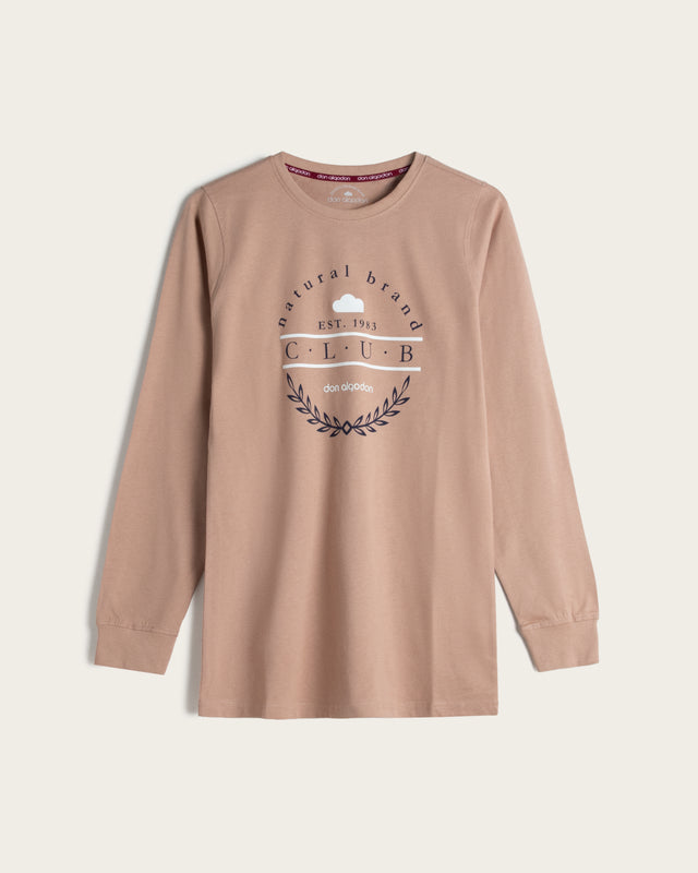 Camiseta Estampada Algodón