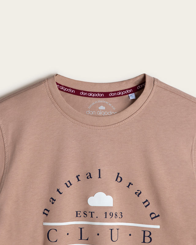 Camiseta Estampada Algodón