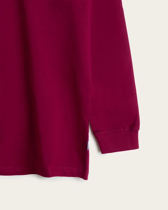 Camiseta Estampado en Relieve Algodón