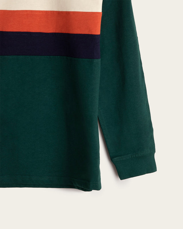 Polo Cortes Pecho Algodón