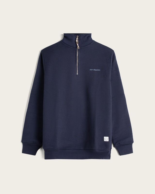 Sudadera Cuello Rayas Algodón