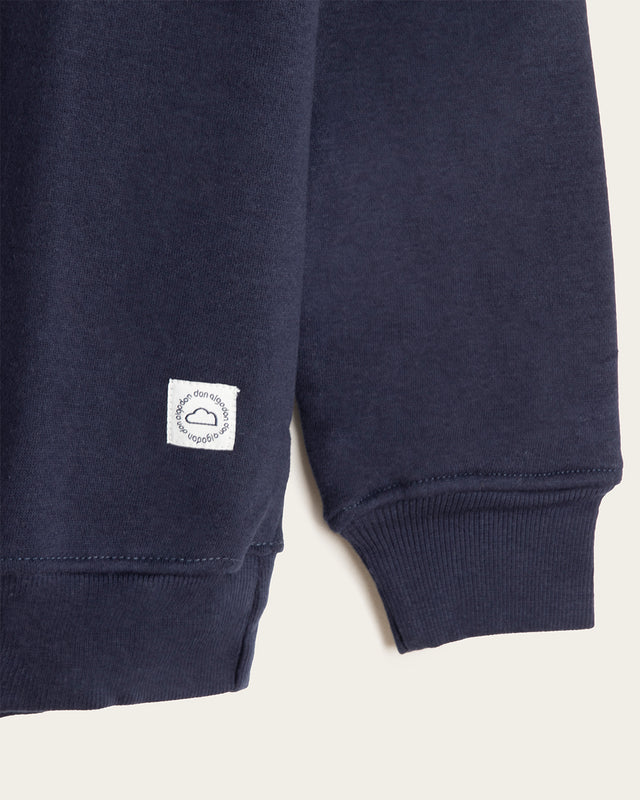 Sudadera Cuello Rayas Algodón