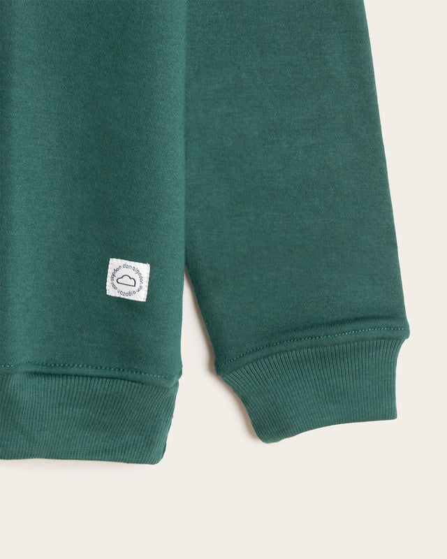 Sudadera Cuello Rayas Algodón