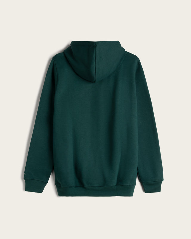 Sudadera con Capucha Bordada Algodón