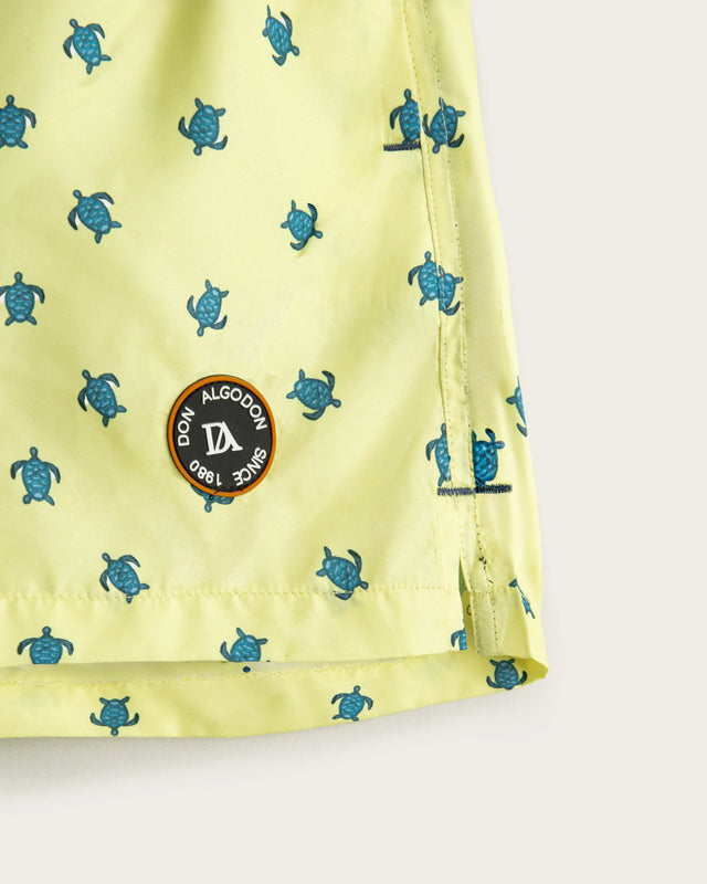 Bañador Hombre Turtle - Amarillo