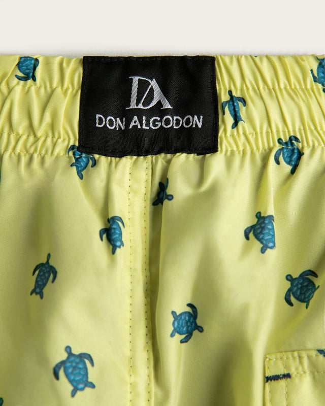 Bañador Hombre Turtle - Amarillo