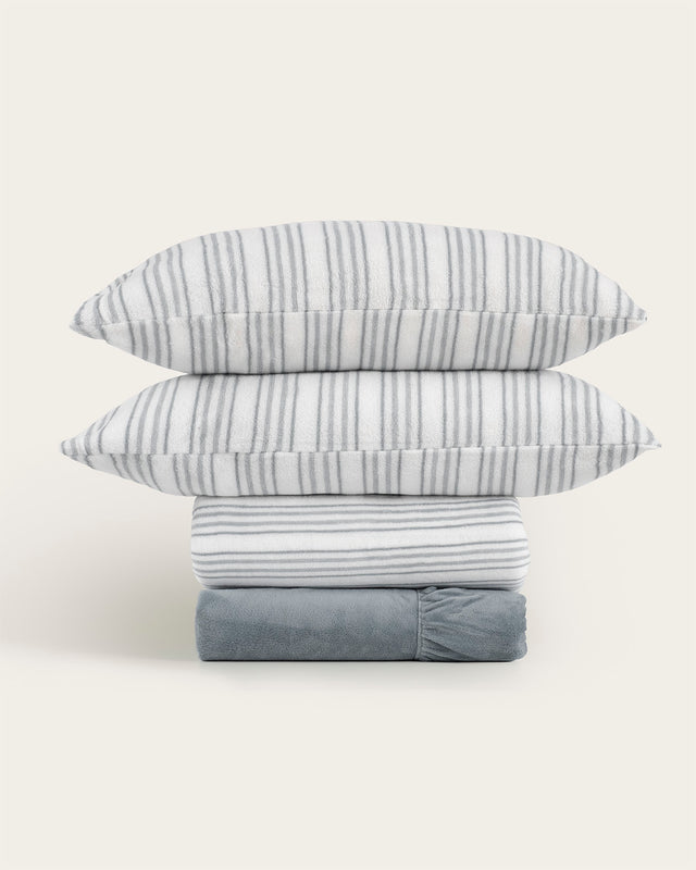 Juego de Sábana Coralina Adriel - 220 gr/m²