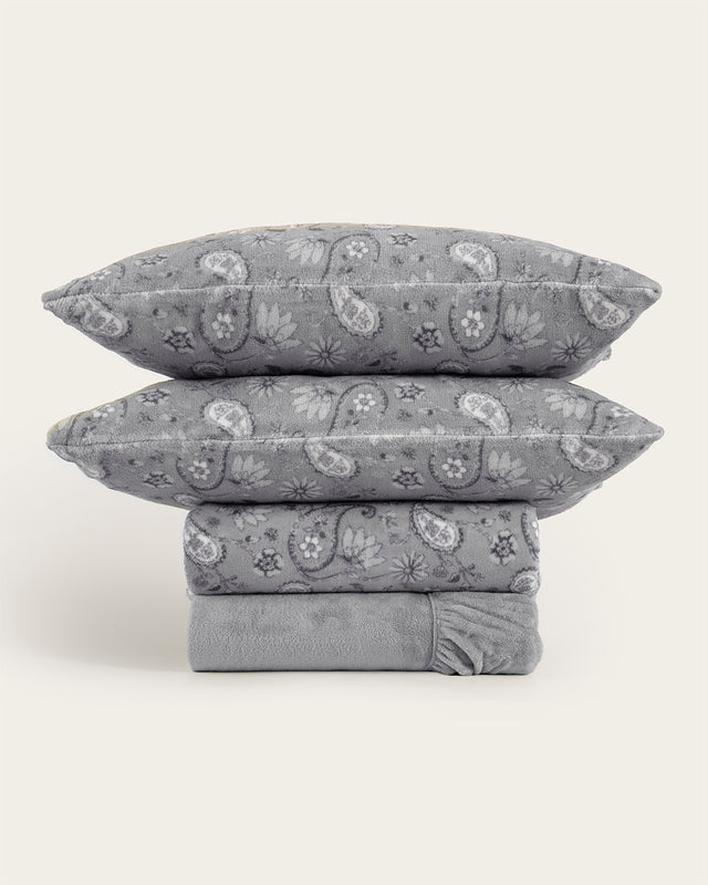 Juego de Sábana Coralina Liset - 220 gr/m²