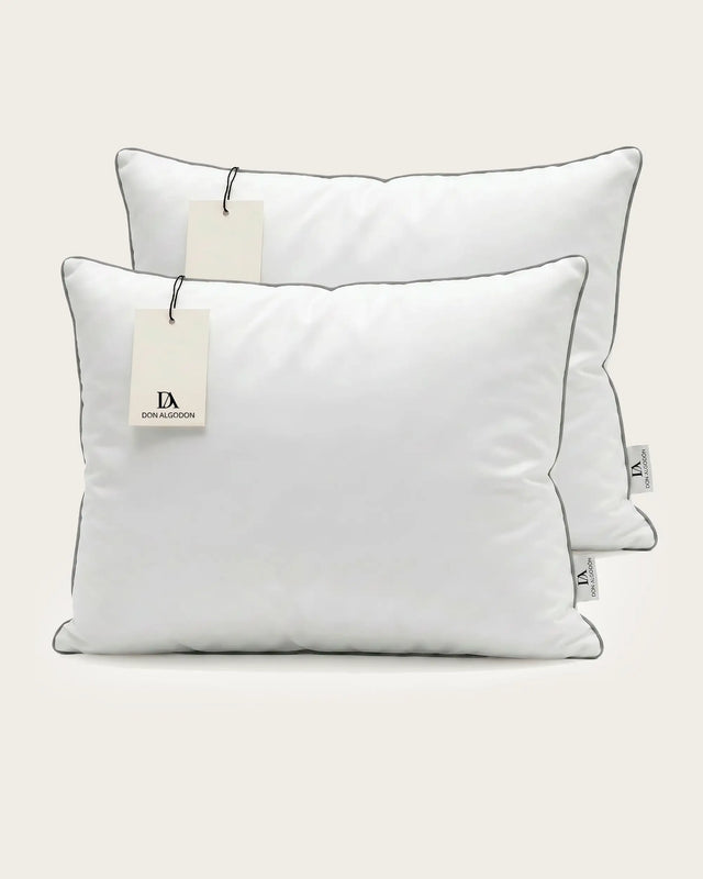 Almohada Fibra y Viscoelástica - Blanco