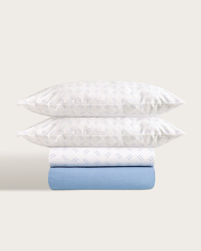 Juego de Sábanas Brise Algodón - 150 Hilos