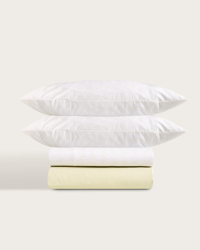 Juego de Sábanas Brise Algodón - 150 Hilos