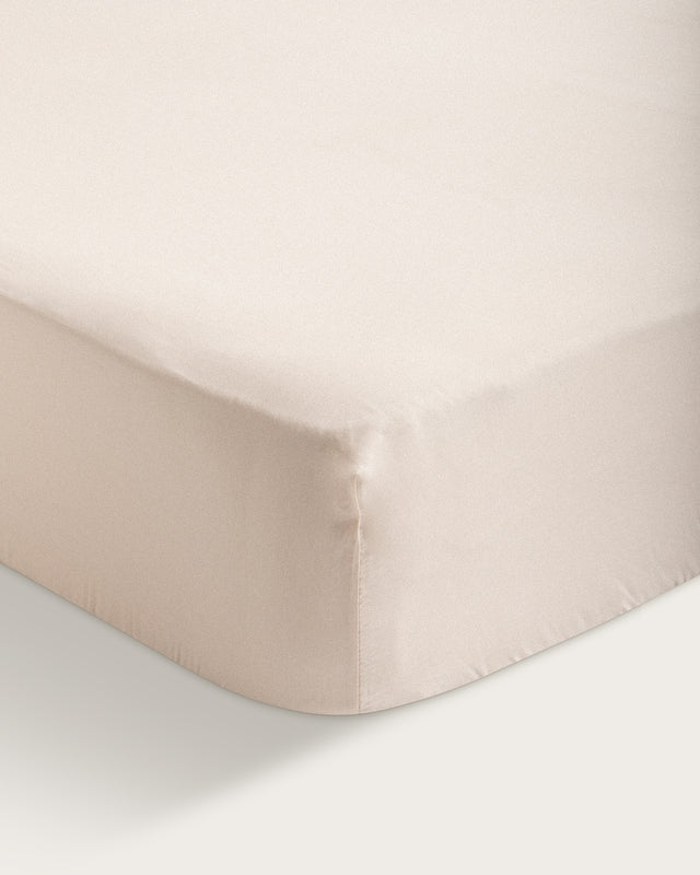 Sábana Bajera Satén Elba Algodón - 300 Hilos