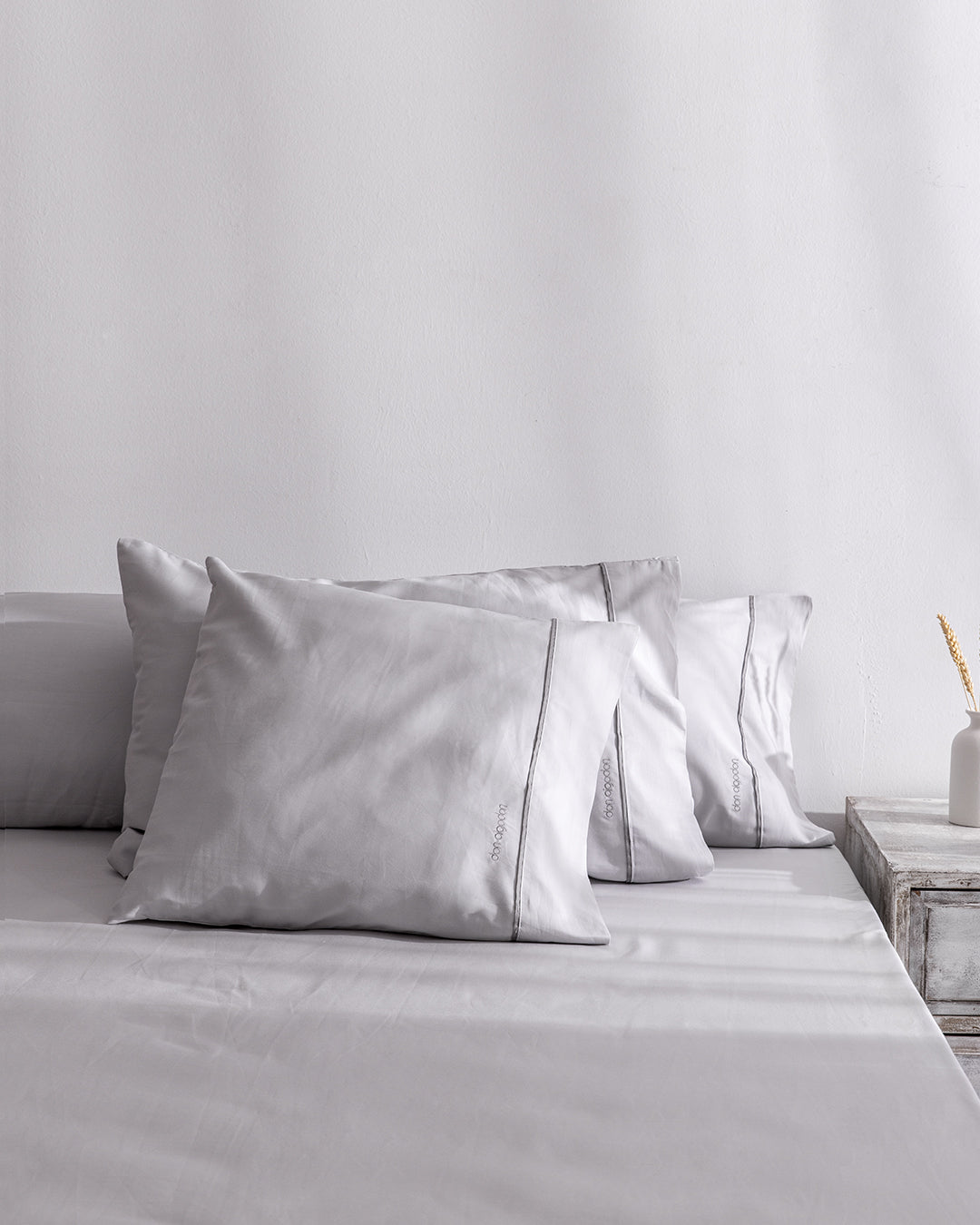 Sábana Bajera Satén Elba Algodón - 300 Hilos