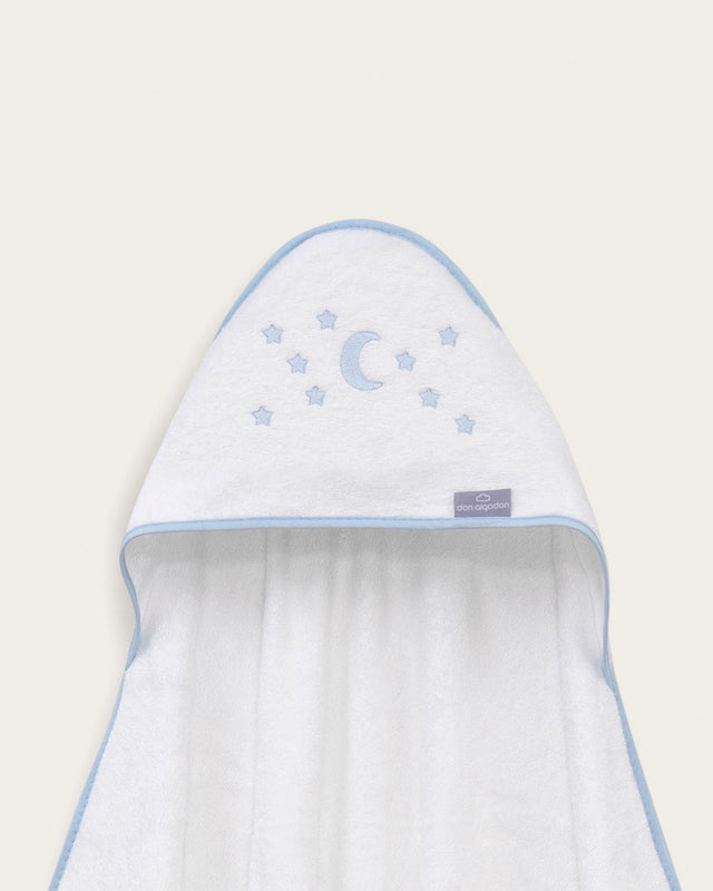 Capa de Baño Bebé Estrellas- Azul