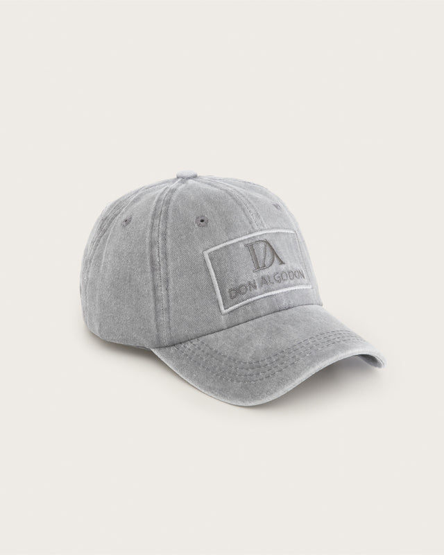Gorra Béisbol Label Ajustable - Algodón - Gris