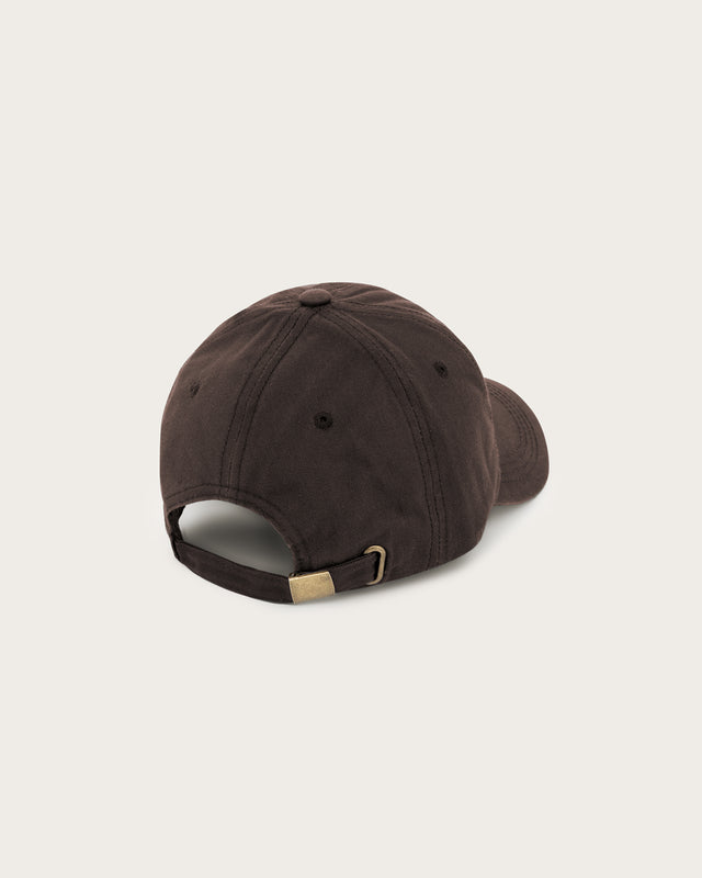 Gorra Béisbol Lavado Ajustable - Algodón - Chocolate
