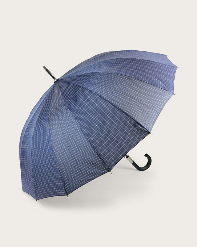 Paraguas Urbano Grid 16 Varillas - Azul