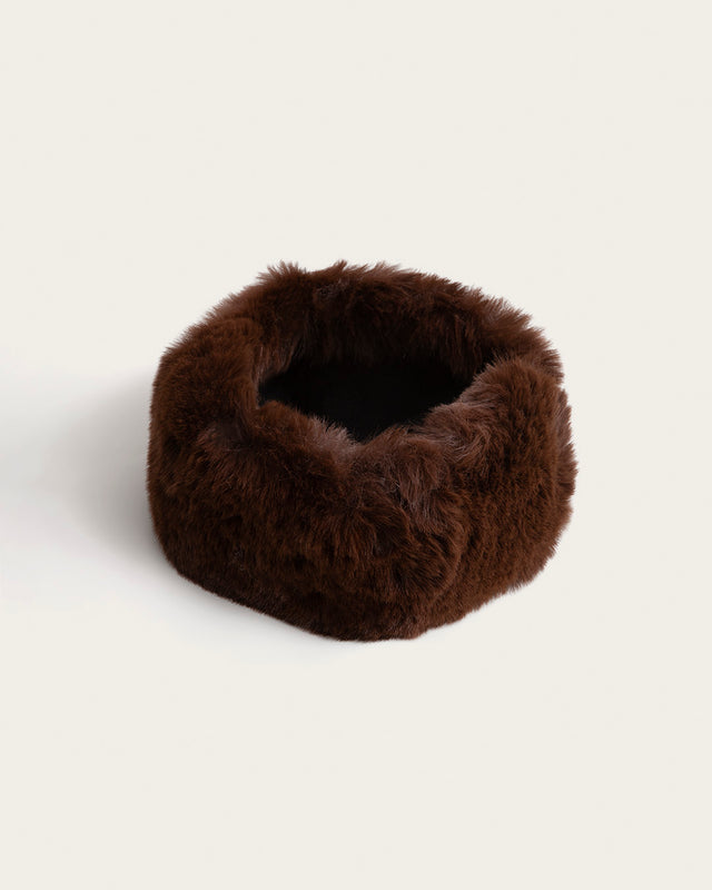 Diadema de Invierno - Marrón