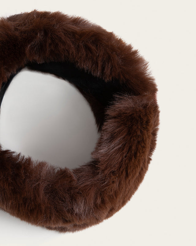 Diadema de Invierno - Marrón