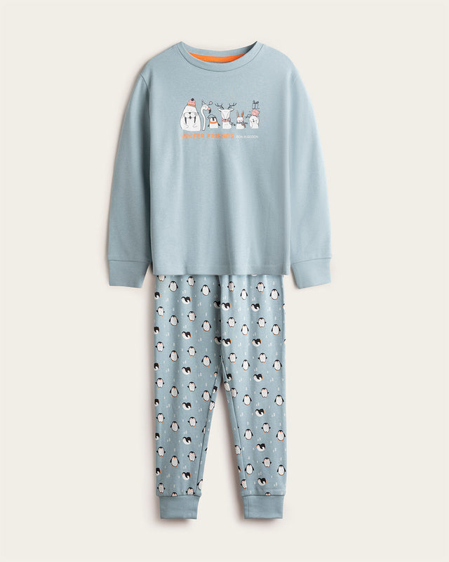 Pijama Animales Infantil Niño - Algodón