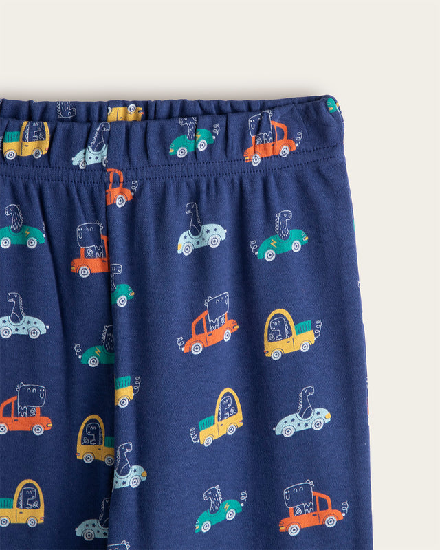 Pijama Camiones Infantil Niño - Algodón