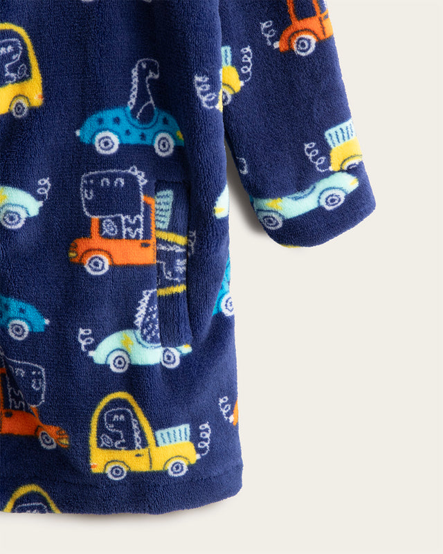 Bata Infantil Niño Camiones - Coralina