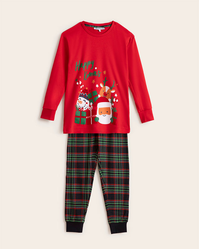 Pijama de Navidad para niño - 100% algodón