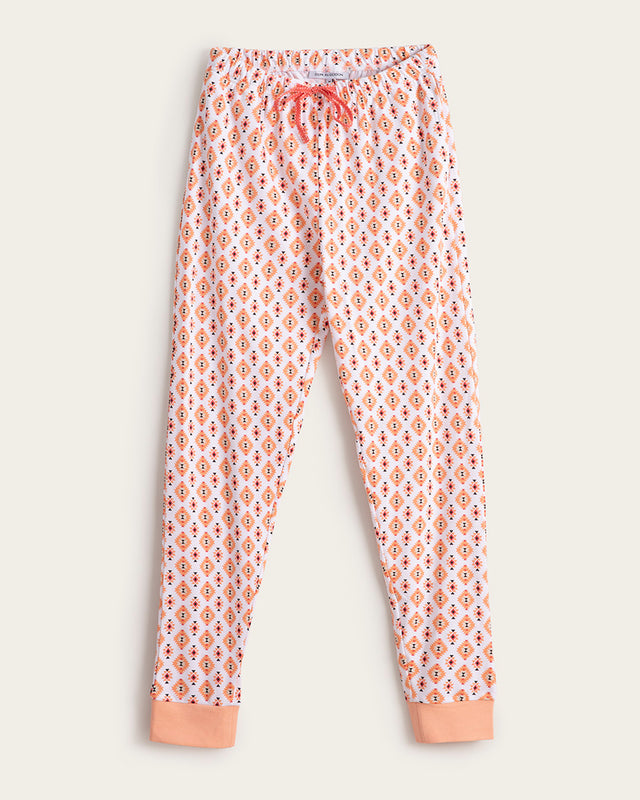 Pijama de Mujer Algodón - Coral
