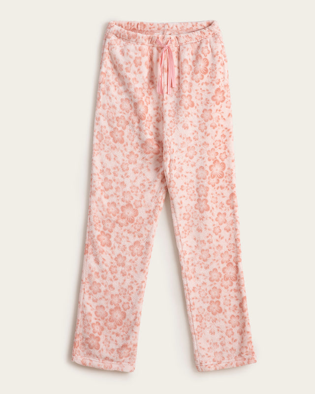 Pijama de Mujer Coralina Flores - Rosa