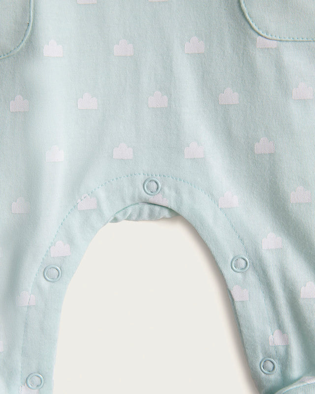 Pelele Bebé Bear - Algodón - Azul