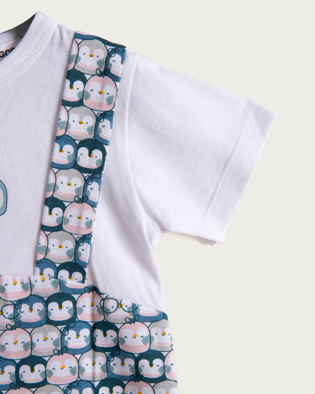 Baby Romper Pio - Cotton - Pink