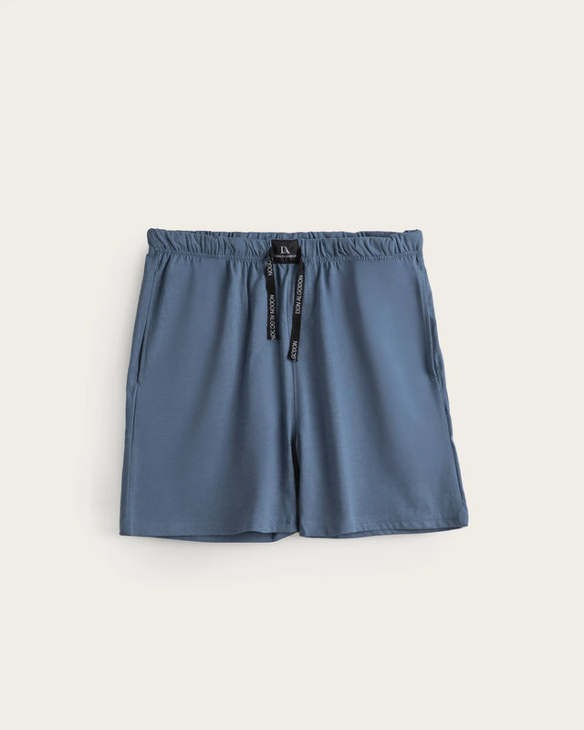 Men's Short Pyjamas Lagoon - Cotton - Navy Blue