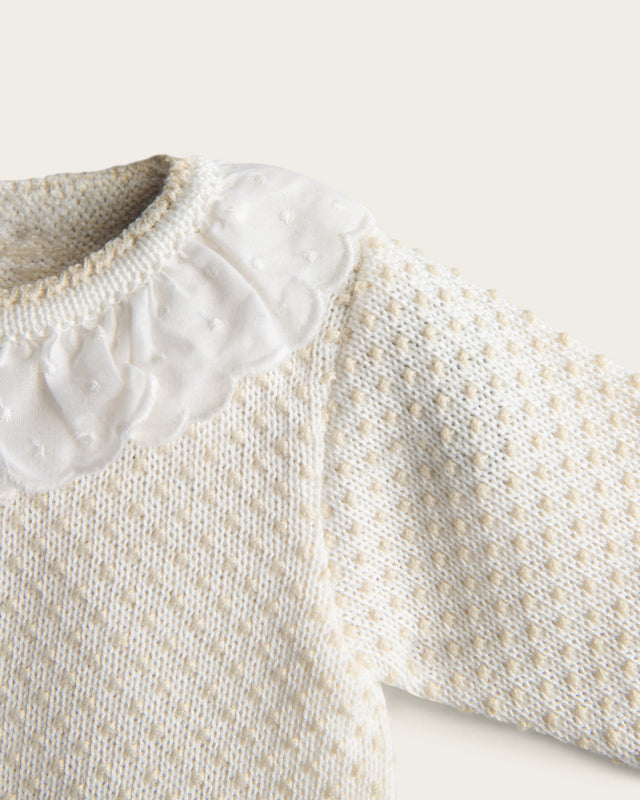 Conjunto Punto Topitos - Crudo/Arena