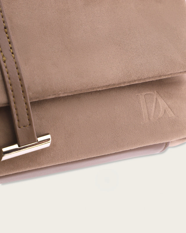 Bolso Mano Auralia - Marrón