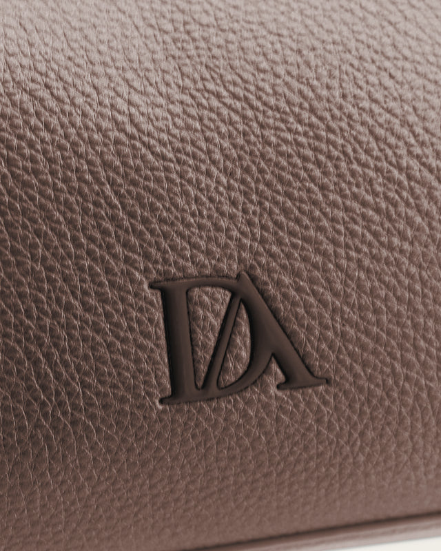 Bolso Hombro Mireya - Piel Sintética - Marrón