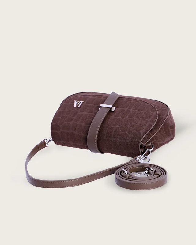 Bolso Bandolera Abelia - Marrón