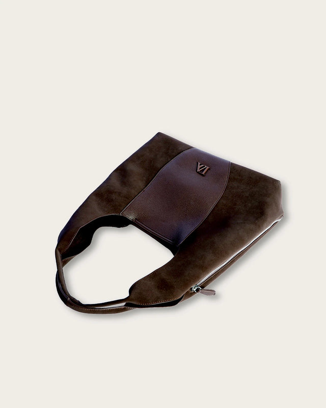 Bolso de Hombro Azucena - Marrón