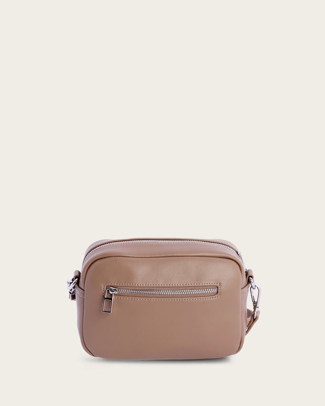 Bolso Bandolera Clavelina - Taupe