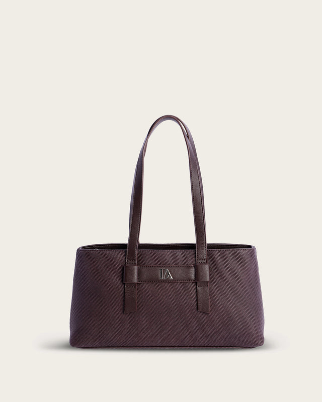 Bolso de Hombro Nerine - Marrón