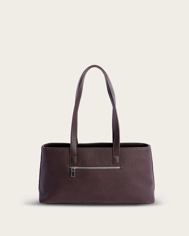 Bolso de Hombro Nerine - Marrón