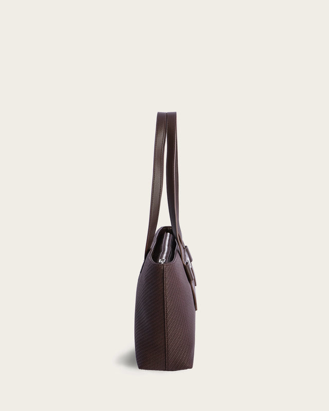 Bolso de Hombro Nerine - Marrón