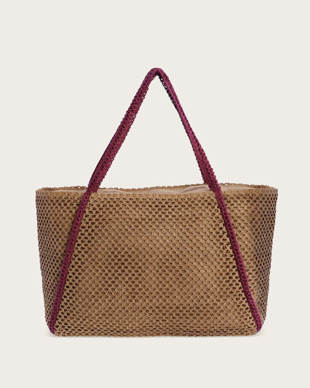 Bolso Hombro Mujer Taline - Marrón