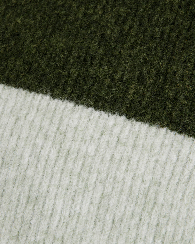 Bufanda de punto Color Block - Amarillo