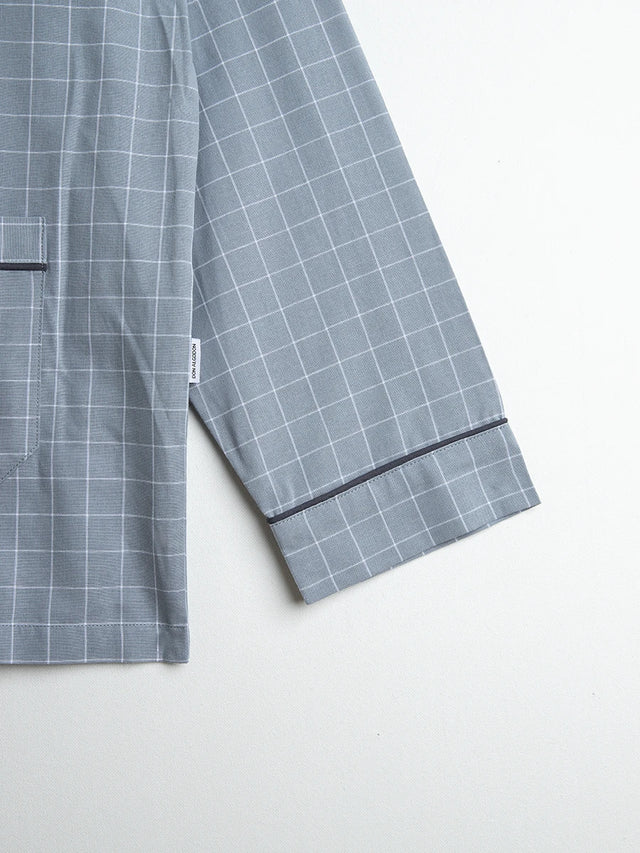 Pijama Largo Hombre Jabi - Gris