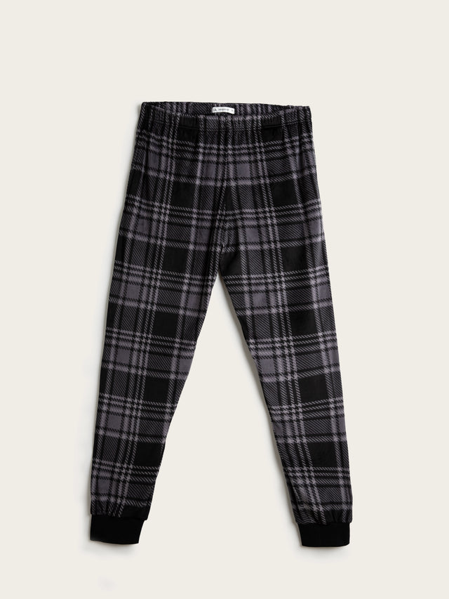 Pijama Largo Hombre Blanket - Negro